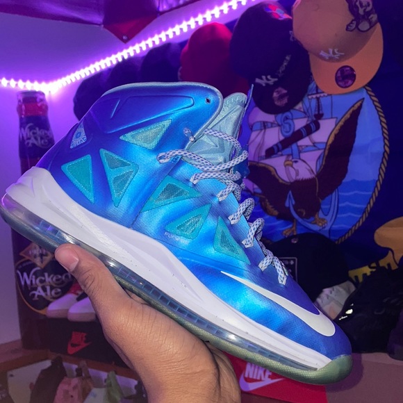 Nike Lebron X Sport Pack Blue Diamond - Picture 2 of 9